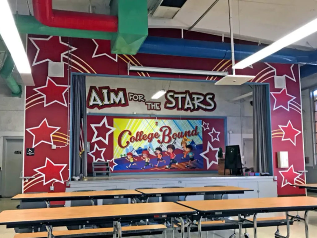 Art Specialties - Wall To Wall School Graphics - Elementary School Interior